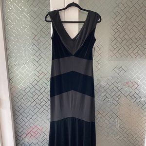 Ralph Lauren Black Velvet Evening Gown